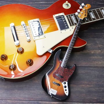 Musical Story 1/3 ミニチュア 楽器 ベース ギター アメリカン スタンダード ジャズベースの画像