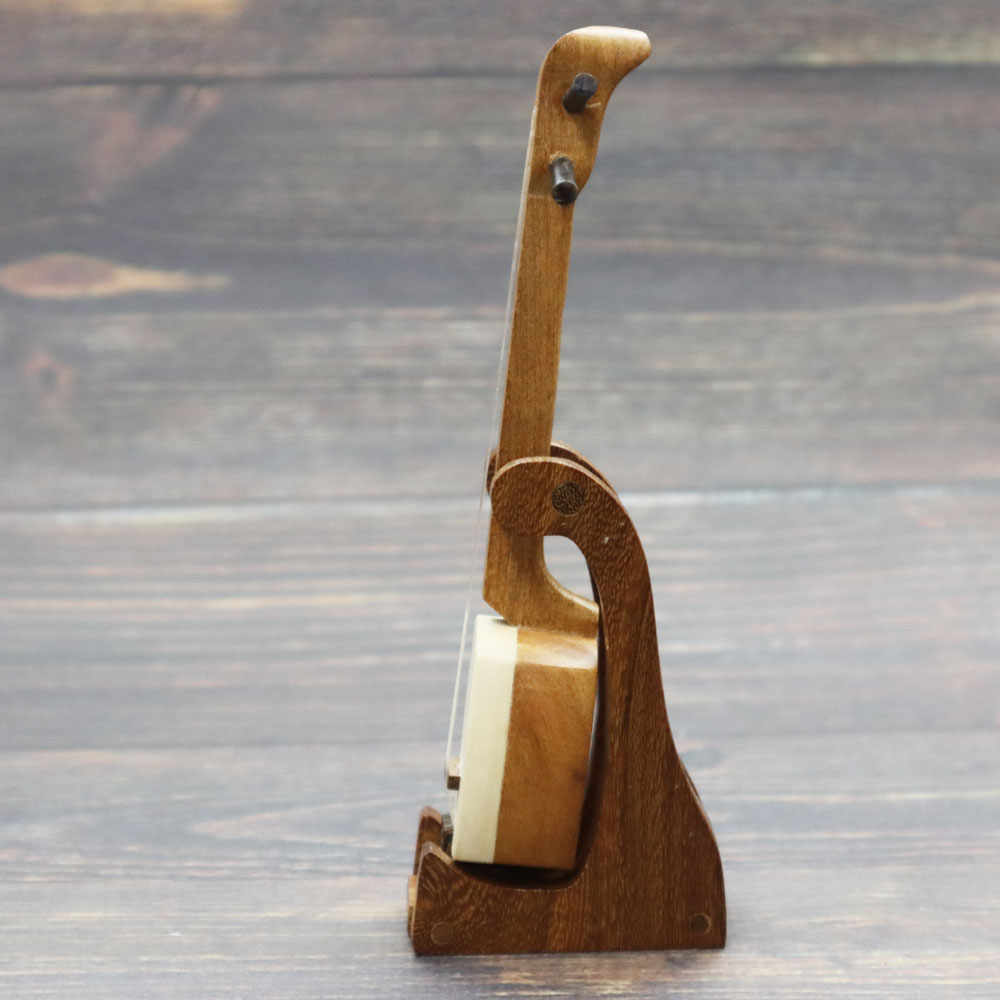 ミニチュア 和楽器 1/6 スケール 三味線 専用スタンド付き ｜World