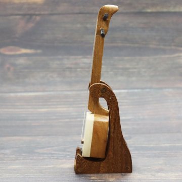 ミニチュア 和楽器 1/6 スケール 三味線 専用スタンド付き ｜World