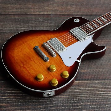Musical Story 1/3 ミニチュア 楽器 ギター レスポール スタンダード タイプ 60s ICE TEA スタイル の画像