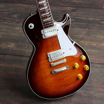 Musical Story 1/3 ミニチュア 楽器 ギター レスポール スタンダード タイプ 60s ICE TEA スタイル の画像