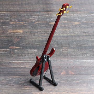 Musical Story 1/3 スケール ミニチュア 楽器 ベース ギター Amber colorの画像