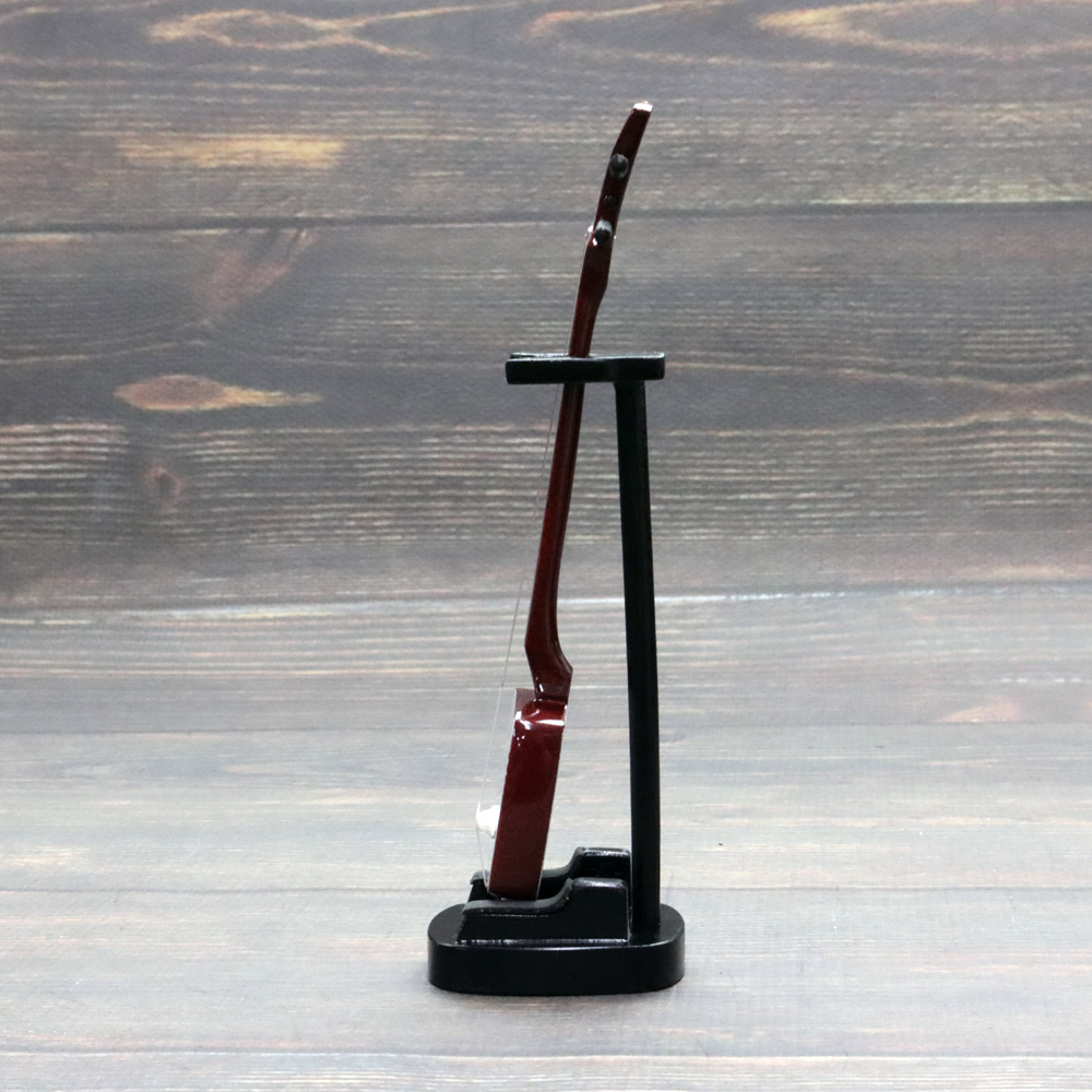 Musical Story 1/6 スケール ミニチュア 楽器 三味線 スタンド付きの画像