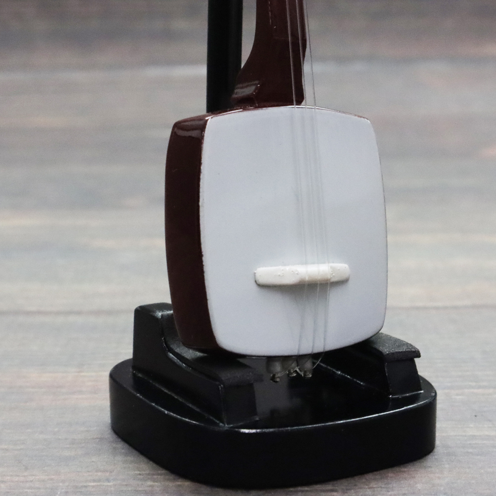 Musical Story 1/6 スケール ミニチュア 楽器 三味線 スタンド付きの画像