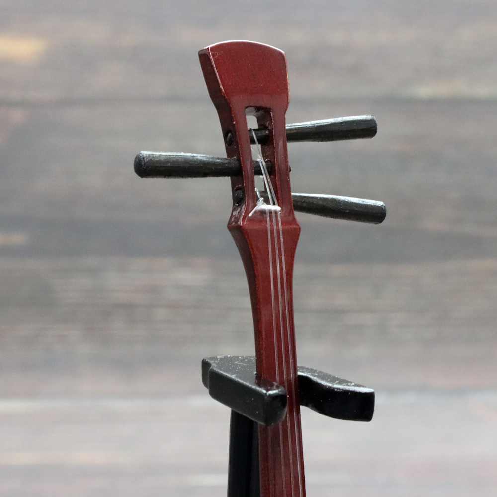 Musical Story 1/6 スケール ミニチュア 楽器 三味線 スタンド付きの画像