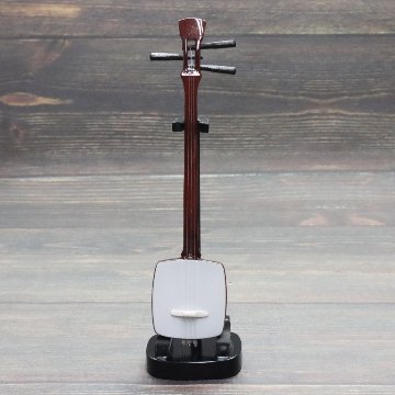 Musical Story 1/6 スケール ミニチュア 楽器 三味線 スタンド付きの画像
