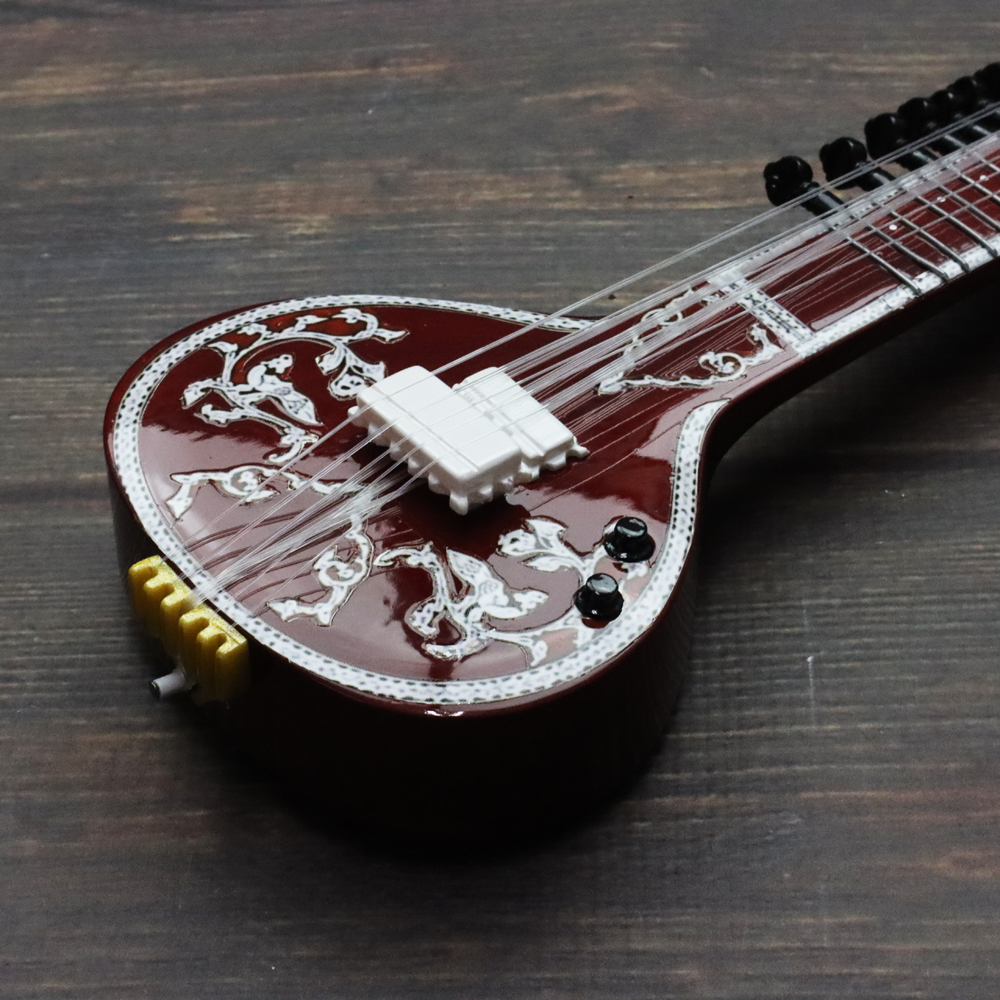 Musical Story 1/4 スケール ミニチュア 楽器 シタールの画像