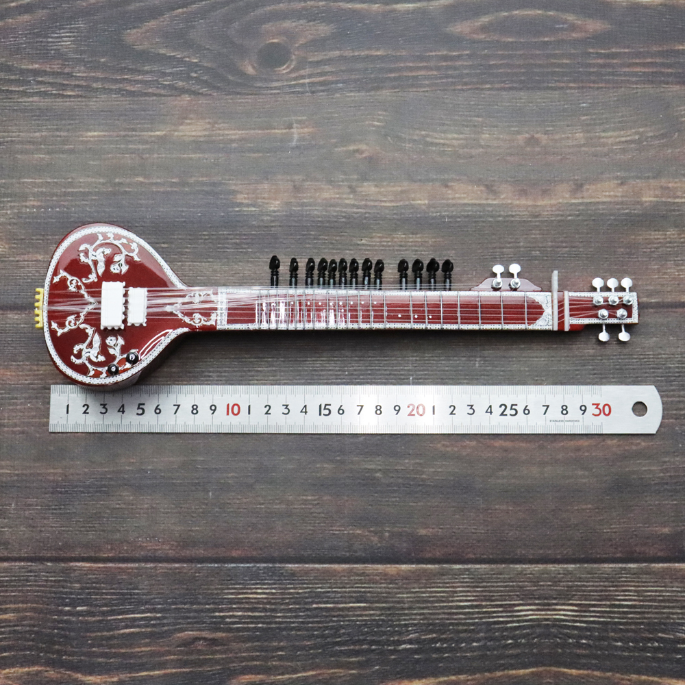 Musical Story 1/4 スケール ミニチュア 楽器 シタールの画像