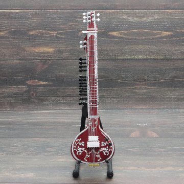 Musical Story 1/4 スケール ミニチュア 楽器 シタールの画像