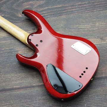 Musical Story 1/3 スケール ミニチュア 楽器 ベース ギター フレームメイプル レッドの画像
