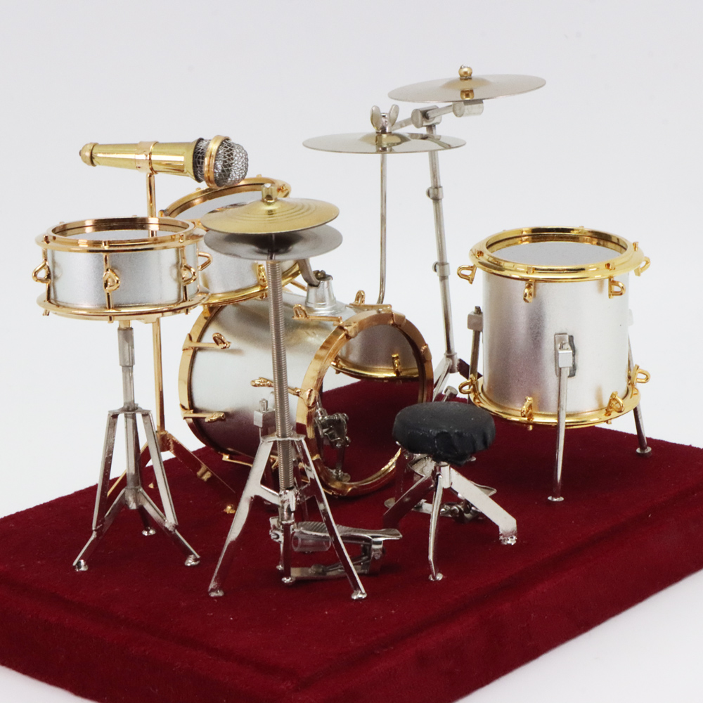 ミニチュアドラム 1/14 スケール アクリルカバー付きの画像