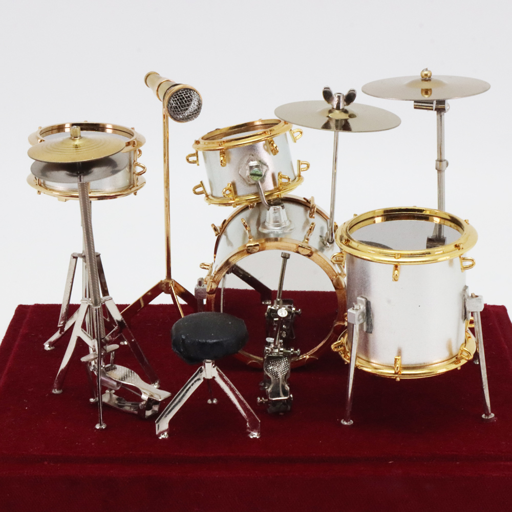 ミニチュアドラム 1/14 スケール アクリルカバー付きの画像