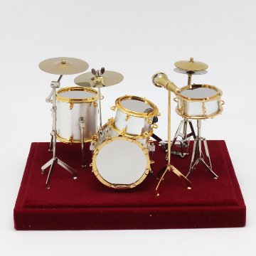 ミニチュアドラム 1/14 スケール アクリルカバー付きの画像