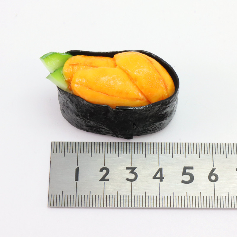 ミニチュア フード アクセサリー マグネット うに軍艦の画像