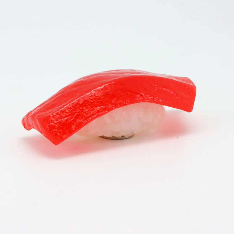 ミニチュア フード アクセサリー マグネット マグロの握りの画像