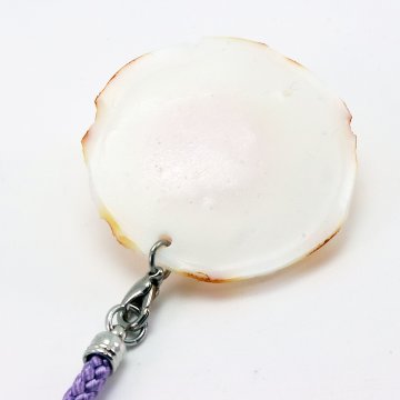 ミニチュア フード アクセサリー ストラップ 目玉焼きの画像