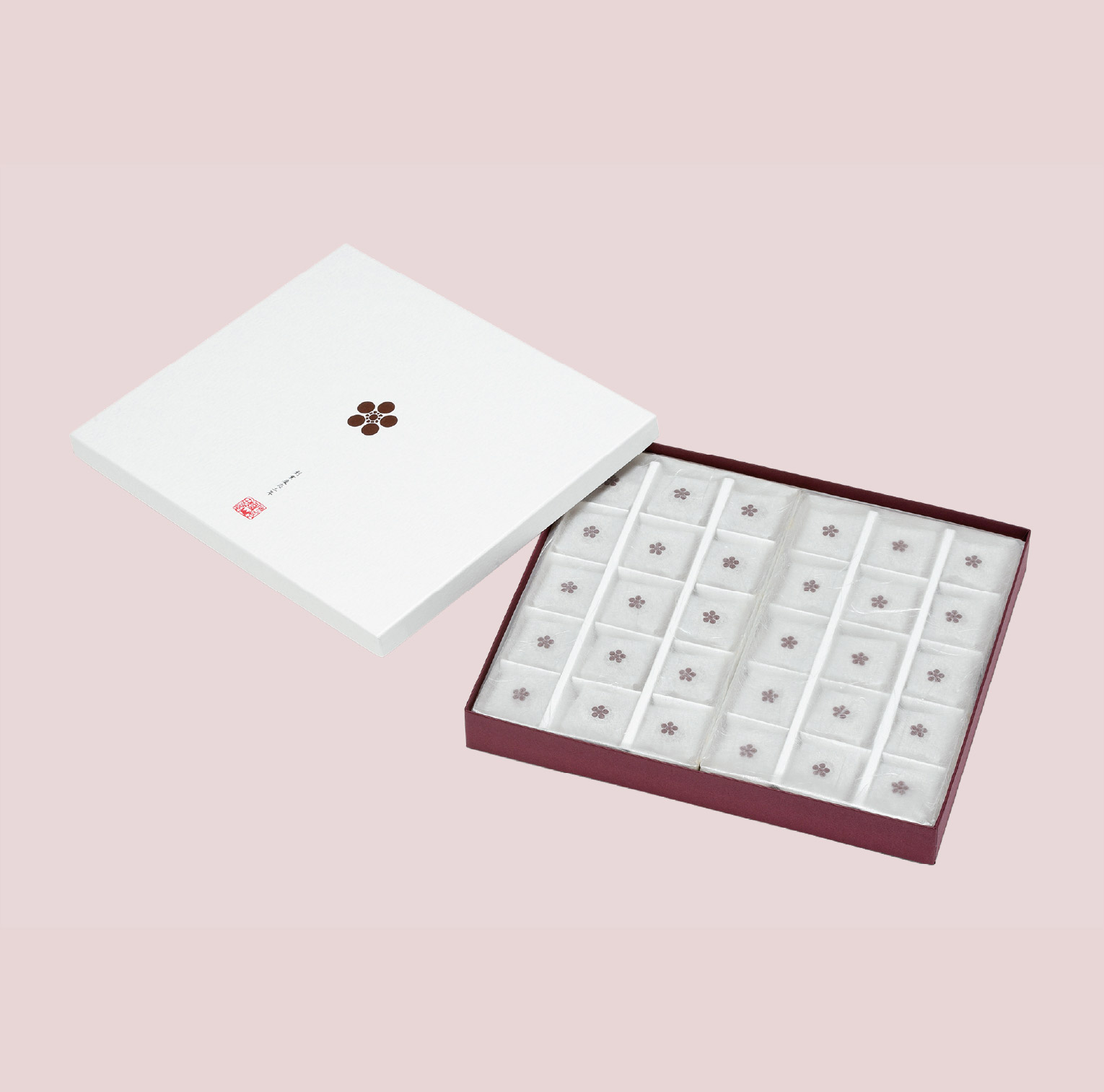 (賞味期限45日)山田屋まんじゅう　化粧箱30個入　密封包装　の画像