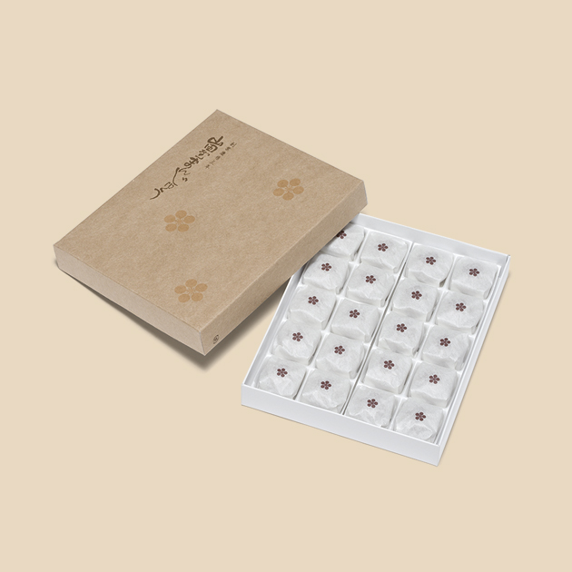 (賞味期限7日)【簡易包装紙使用】山田屋まんじゅう 旧パッケージ 普通包装　20個入の画像