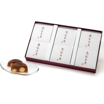 栗水羊羹 化粧箱6個入の画像