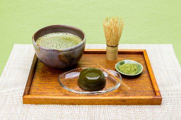 抹茶水羊羹 バラ　1個の画像