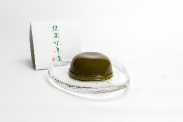 水羊羹・抹茶水羊羹 化粧箱6個入の画像