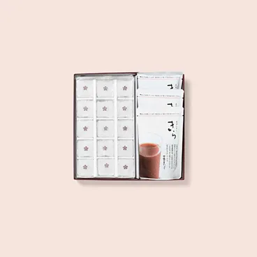 山田屋まんじゅう・名水しるこきらセット（まんじゅう15個 ＋ 名水しるこきら3袋）