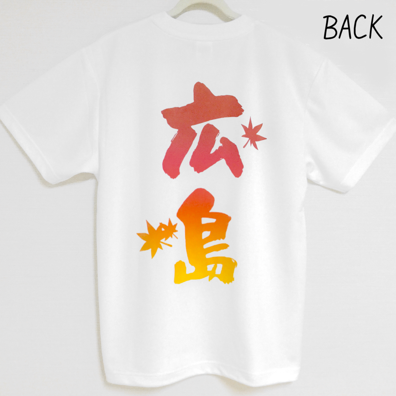 Ｔシャツ ホワイト×グラデーションの画像
