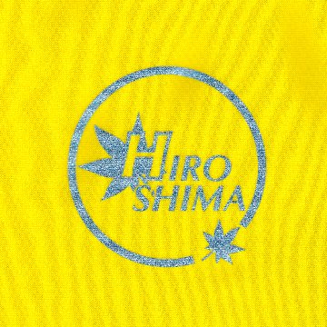 Ｔシャツ カナリアイエロー×ラメブルーの画像