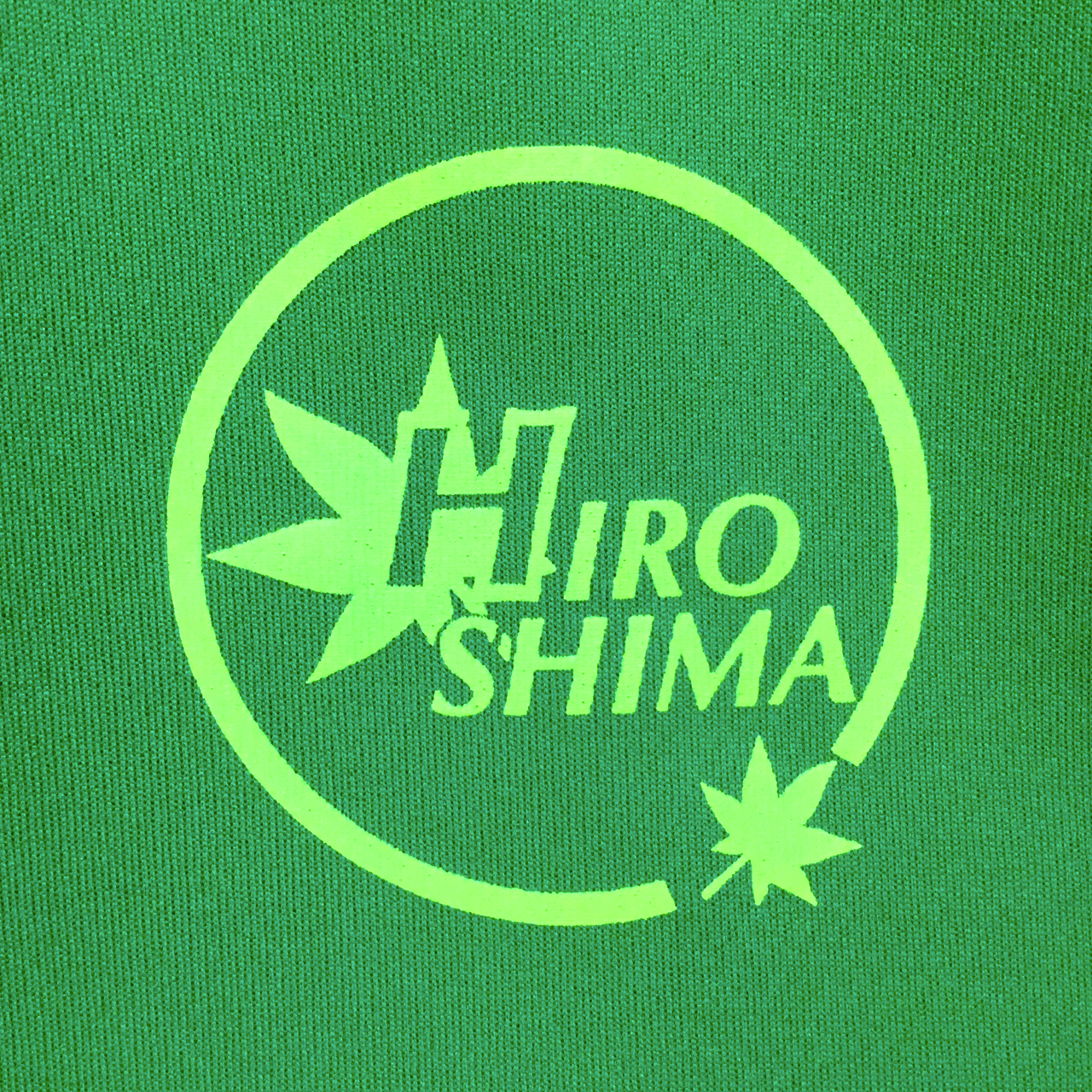 Ｔシャツ  グリーン×蛍光イエローの画像