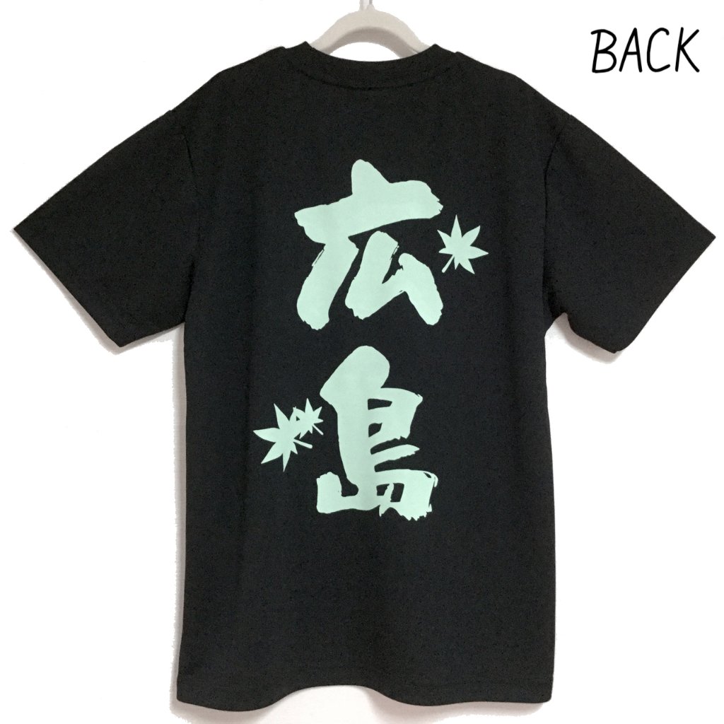 Ｔシャツ  ブラック×ミントブルーの画像