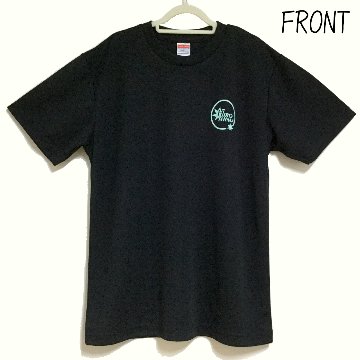 Ｔシャツ  ブラック×ミントブルーの画像