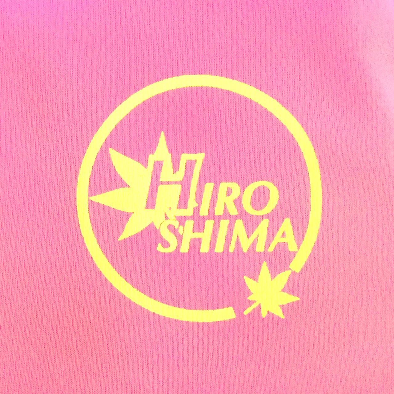 Ｔシャツ  ピンク×蛍光イエローの画像