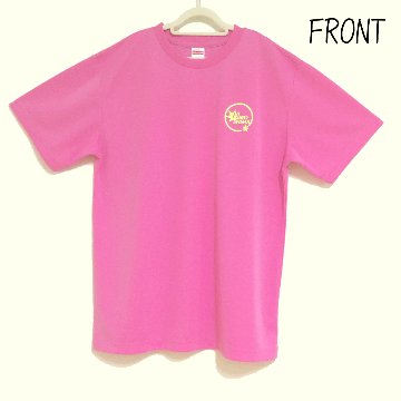 Ｔシャツ  ピンク×蛍光イエローの画像