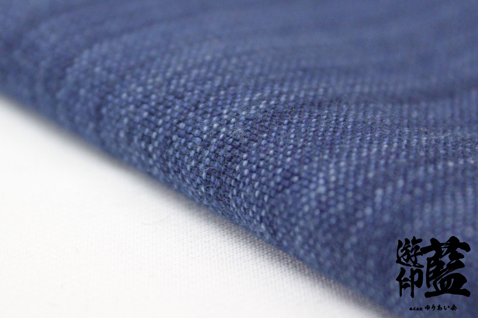 藍染生地測り売り・・・＜やたら縞＞の画像